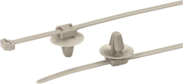 HellermannTyton 156-01091 PT2AP2SFT6.5-PEEK-BGE kabelbinder 145 mm 3,4 mm Beige 1 stk.