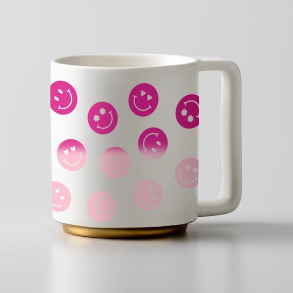 Cricut Color Changing Vinyl - varm - permanent - rosa - 30x60cm