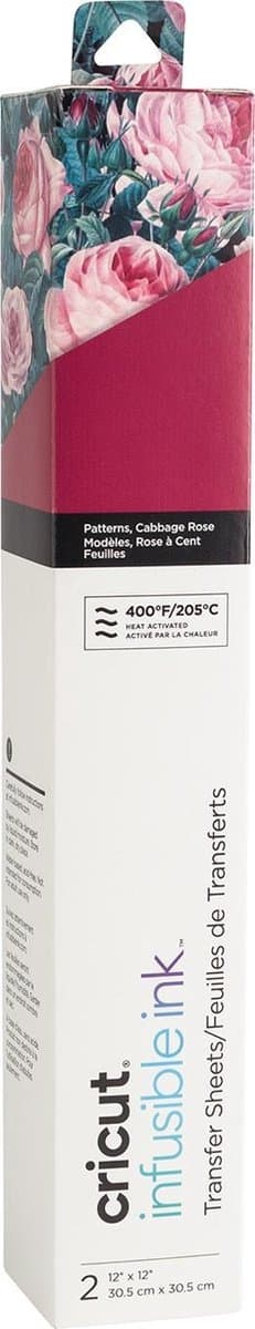Cricut Infusible Ink Transfer Sheets 2-pack (Cabbage Rose)
