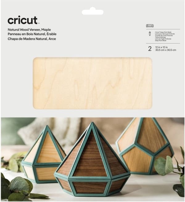 Cricut træfiner Ahorn 30,5 cm x30,5 cm