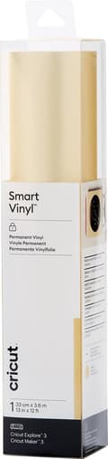Miniatyrbillede 1 af 9: Cricut Smart Vinyl Permanent 33x366cm 1 ark (Gloss Gold)