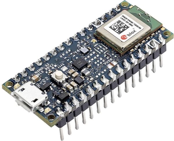 Arduino ABX00072 Board Nano 33 BLE Rev2 med headere Nano ARM® Cortex®-M4