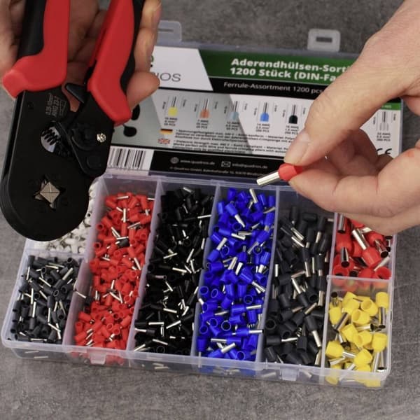 Quadrios 23T055 23T055 Crimp sæt 0,25 til 10 mm²