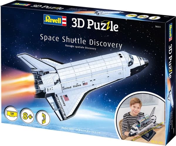 Revell 00251 Space Shuttle Discovery 3D-pussel