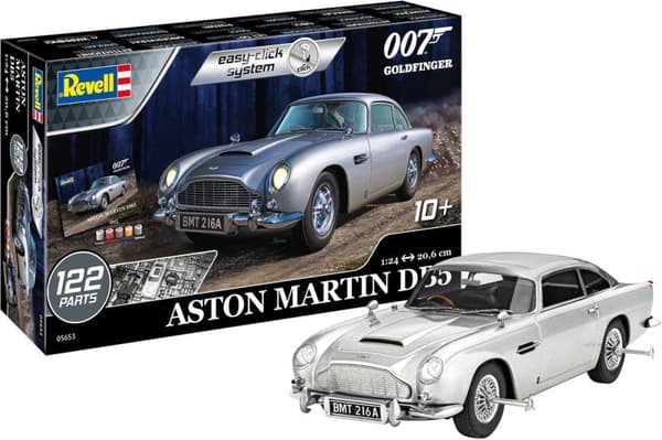 Revell 05653 Aston Martin DB5 - James Bond 007 Goldfinger bilmodellsats 1:24 (05653)