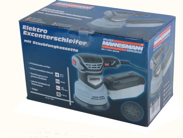 Brüder Mannesmann M12345 excenterslip 380 W Ø 125 mm (M12345)