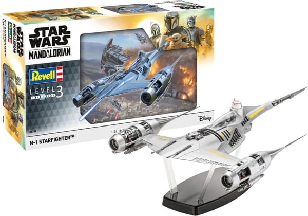 1:24 Revell 06787 Star Wars - The Mandalorian - N1 Starfighter Plastic Model Kit
