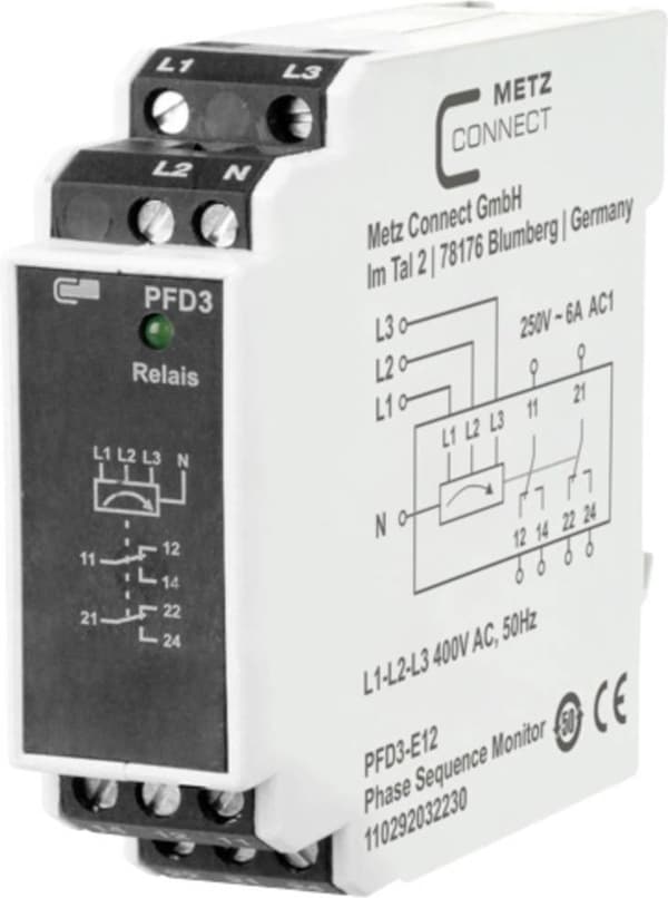 Metz Connect 110292032230 Wake-up relæ 400 V/AC (max) 2x skiftekontakt 1 stk.