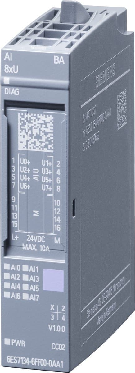 Siemens - SIEM SIMATIC ET200SP, AI 8XU 16BIT