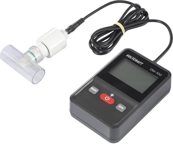 VOLTCRAFT OM-100 syrgasmätare 0 - 100 % syrgasmätare kalibrerad fabriksstandard (utan certifiering