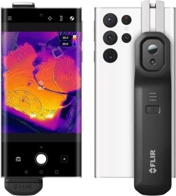 Flir One Edge - varm videokamera - trådlös - för smartphone - 80x60 pixlar - upp till 120°C