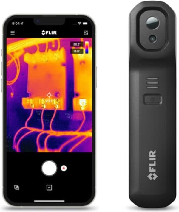 Flir One Edge - varm videokamera - trådlös - för smartphone - 80x60 pixlar - upp till 120°C