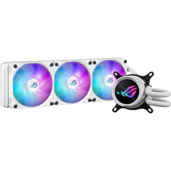 Asus ROG STRIX LC III 360 ARGB White Edition vätskekylsystem, vit Vit