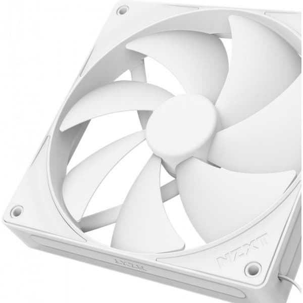 NZXT F140P-fläkt, 140 mm, vit