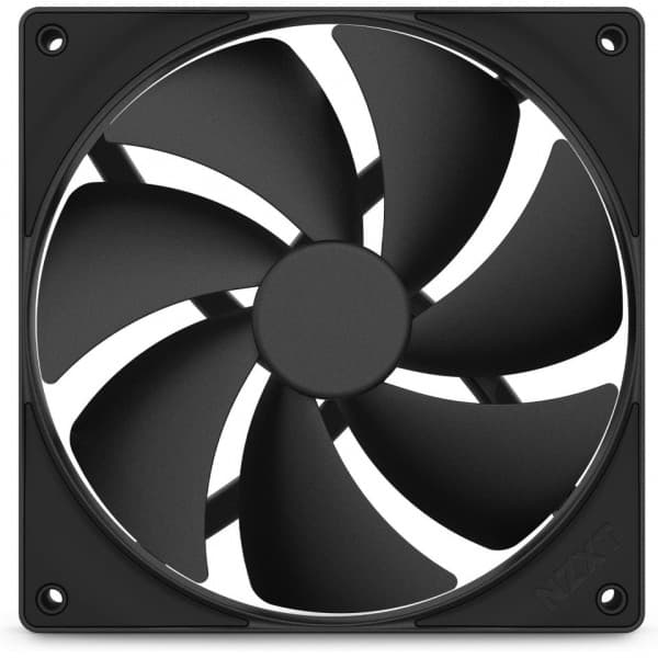 NZXT F140P -fläkt, 140 mm, svart