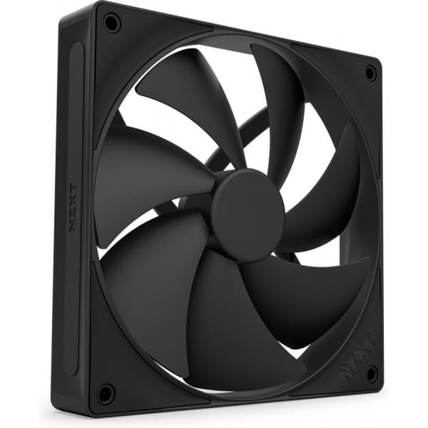 NZXT F140P -fläkt, 140 mm, svart Svart