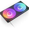 Miniatyrbild 8 av 11: NZXT F240 RGB CORE-fläkt, 2 * 120 mm, svart