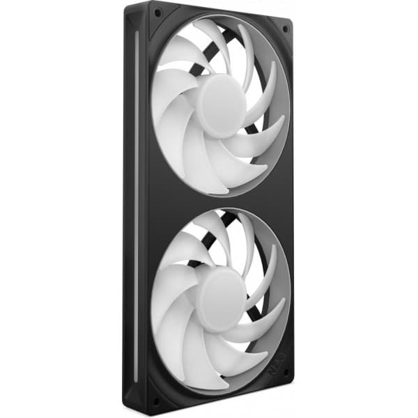 NZXT F240 RGB CORE-fläkt, 2 * 120 mm, svart