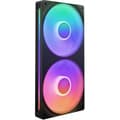 Miniatyrbild 1 av 11: NZXT F240 RGB CORE-fläkt, 2 * 120 mm, svart