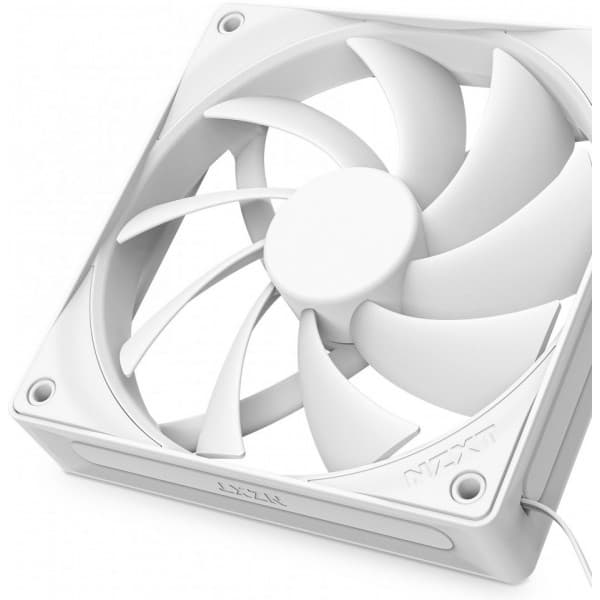 NZXT F120Q -fläkt, 120 mm, vit