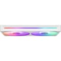 Miniatyrbillede 10 af 11: NZXT F240 RGB CORE-blæser, 2 * 120 mm, hvid