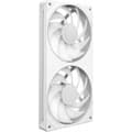 Miniatyrbillede 2 af 11: NZXT F240 RGB CORE-blæser, 2 * 120 mm, hvid