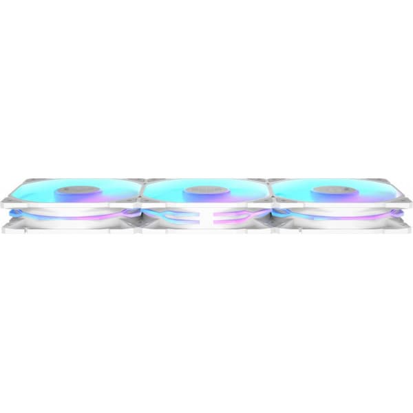 Asus TUF Gaming TR 120 ARGB Reverse PWM-fläkt, 120 mm, vit, 3-pack