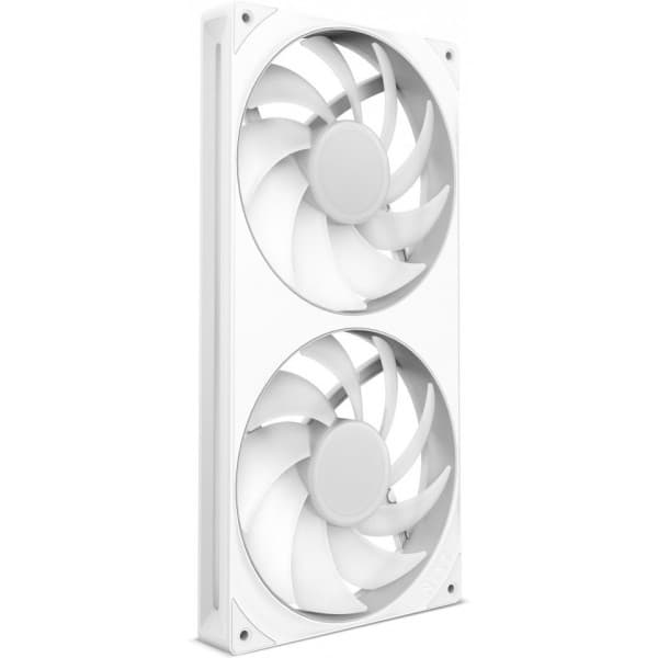 NZXT F280 RGB CORE-fläkt, 2 * 140 mm, vit