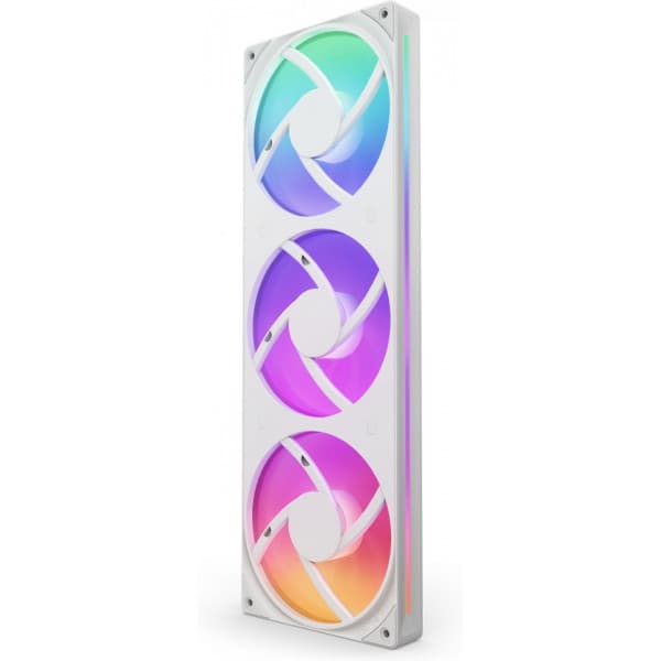 NZXT F360 RGB CORE-fläkt, 3 * 120 mm, vit