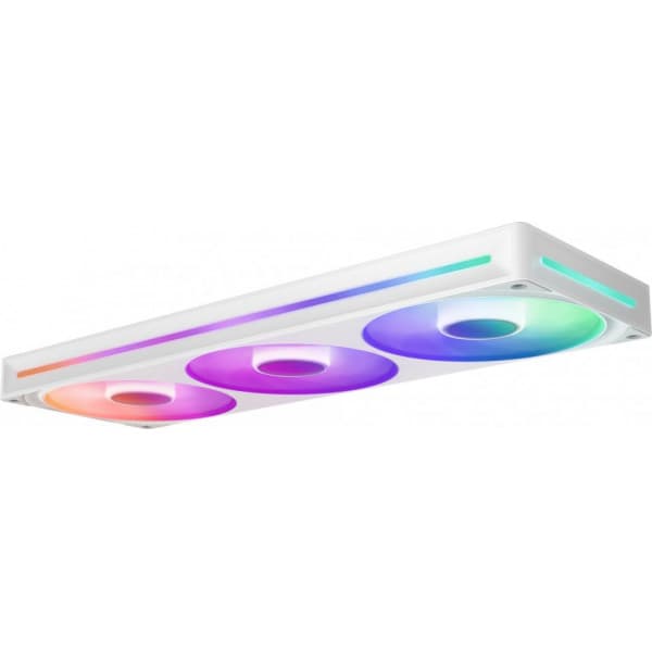NZXT F360 RGB CORE-fläkt, 3 * 120 mm, vit