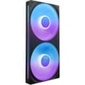 Miniatyrbild 5 av 11: NZXT F280 RGB CORE-fläkt, 2 * 140 mm, svart