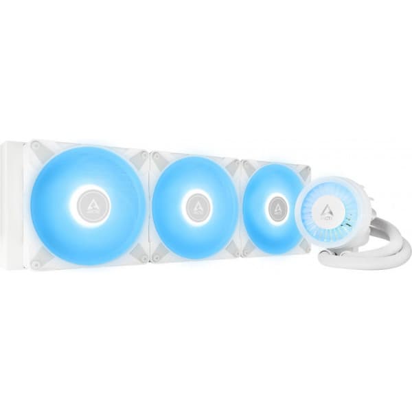 Arctic Liquid Freezer III 420 ARGB - væskekølesystem, hvid
