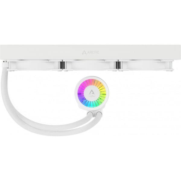 Arctic Liquid Freezer III 420 ARGB - væskekølesystem, hvid