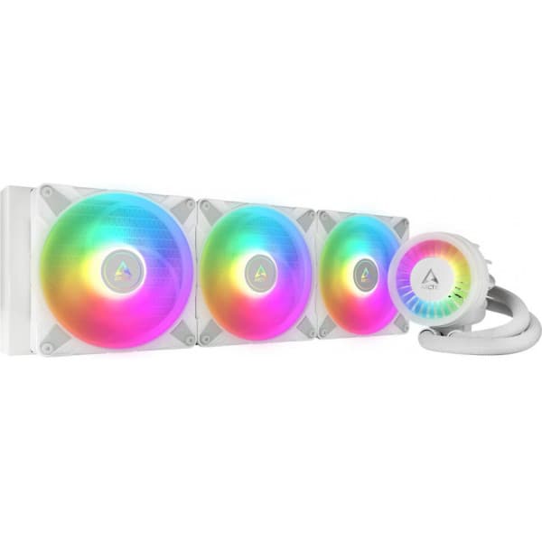 Arctic Liquid Freezer III 420 ARGB - væskekølesystem, hvid
