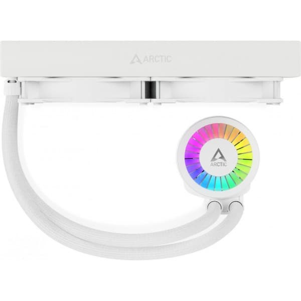 Arctic Liquid Freezer III 280 ARGB - væskekølesystem, hvid