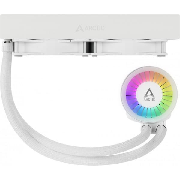 Arctic Liquid Freezer III 240 ARGB - væskekølesystem, hvid