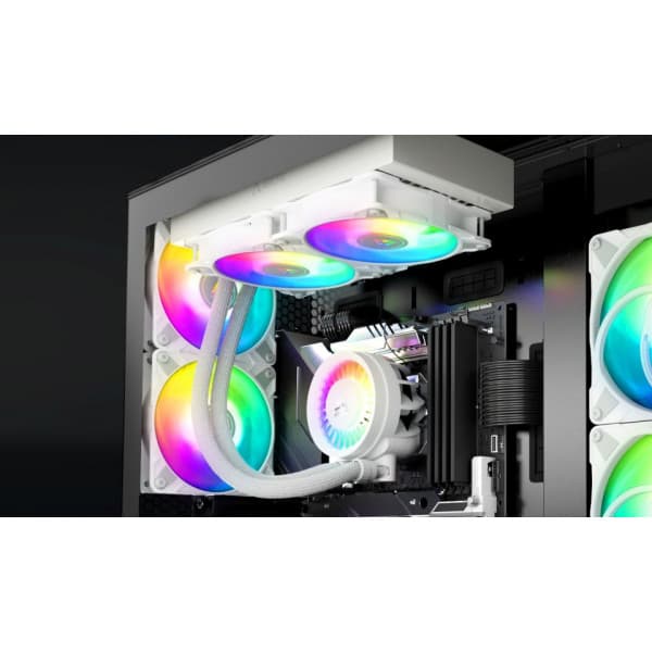 Arctic Liquid Freezer III 240 ARGB - væskekølesystem, hvid