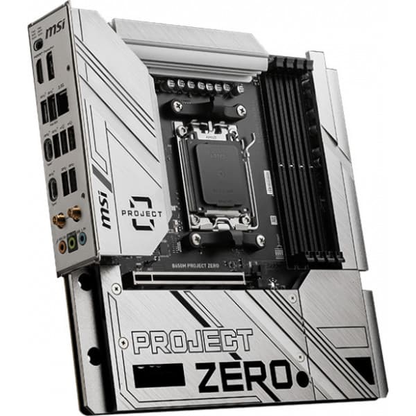 MSI B650M PROJECT ZERO AM5 ATX bundkort