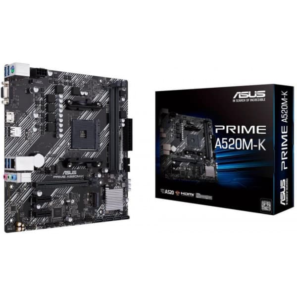 Asus Prime PRIME A520M-K mATX-moderkort