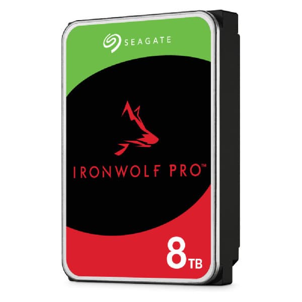Seagate IRONWOLF PRO 8 Tt SATAIII 256 Mt 3,5"-hårddisk