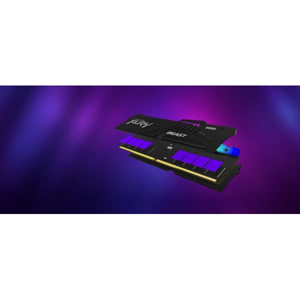Kingston FURY Beast DDR5 RGB EXPO 6000 MHz CL36 8 Gt -muistimoduli