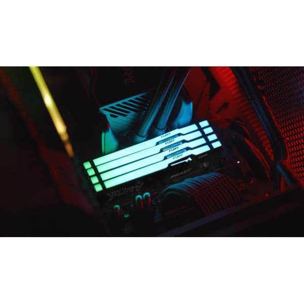 Kingston FURY Beast DDR5 RGB 6000 MHz CL30 16 Gt -muistimodulipakkaus