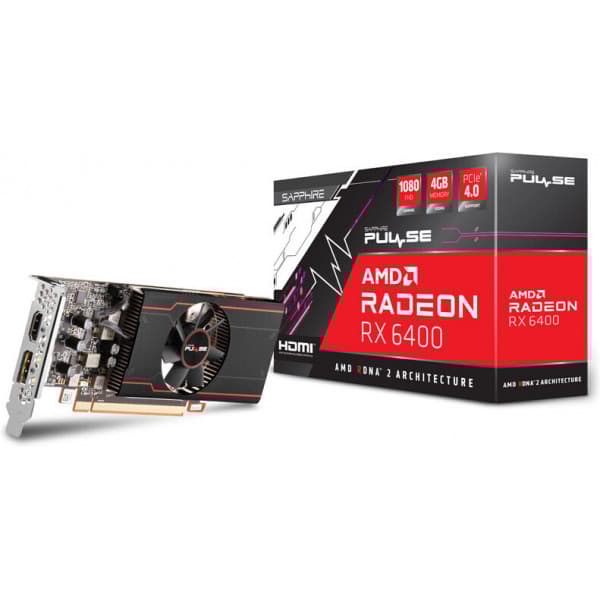 Sapphire PULSE Radeon RX 6400 grafikkort