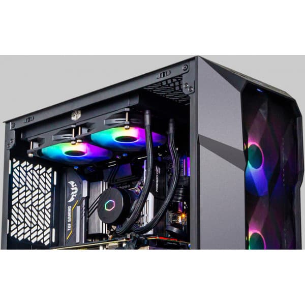 Cooler Master MasterLiquid 240L Core ARGB -vätskekylsystem, svart
