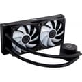 Miniatyrbild 2 av 6: Cooler Master MasterLiquid 240L Core ARGB -vätskekylsystem, svart