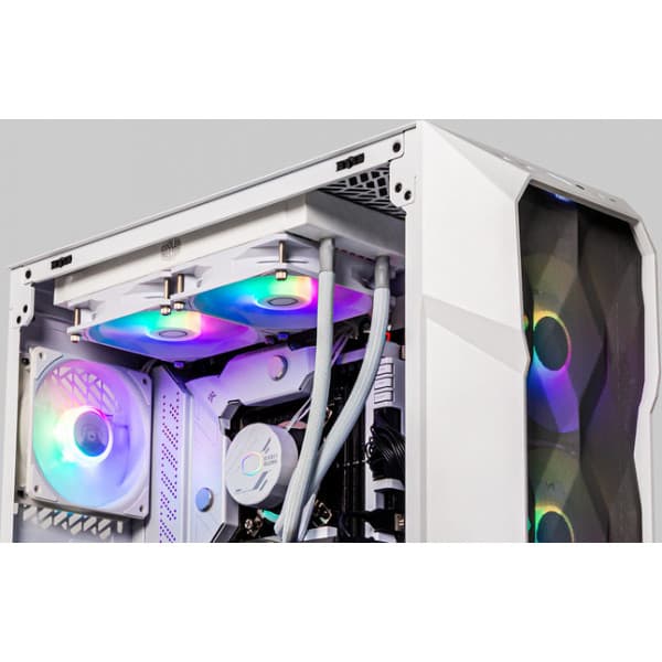Cooler Master MasterLiquid 240L Core ARGB væskekølesystem, hvid
