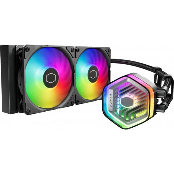 Cooler Master MasterLiquid 240 Atmos -vätskekylsystem, svart Svart