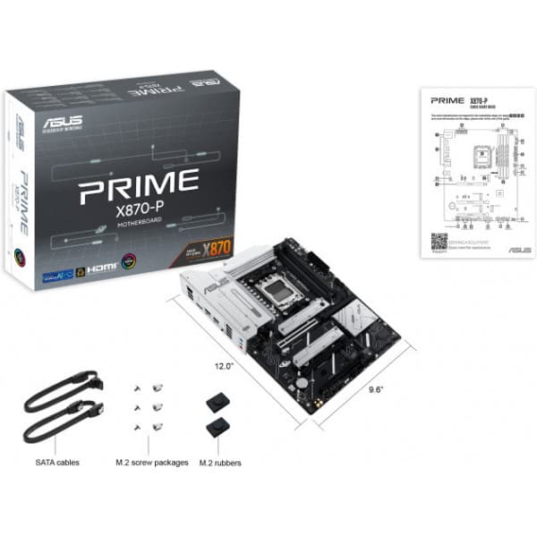 ASUS PRIME X870-P ATX -emolevy