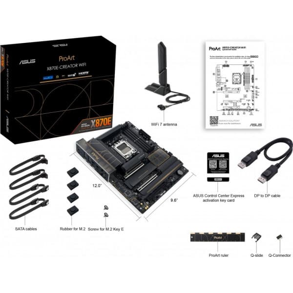 ASUS PROART X870E-CREATOR WIFI ATX bundkort
