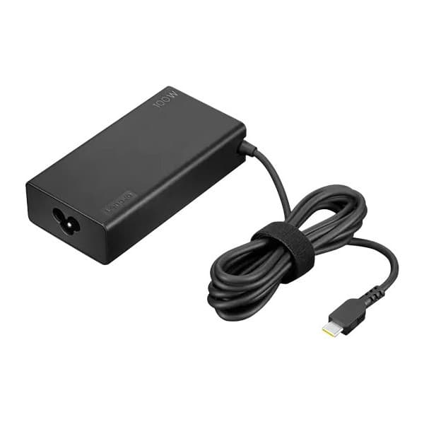 Lenovo 100 W AC Adapter (USB Type-C) -virtalähde musta
